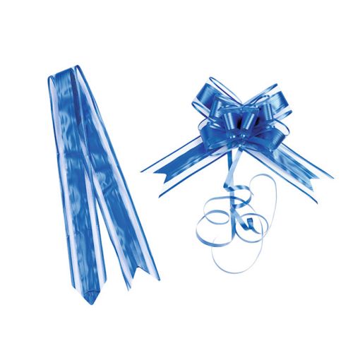 Knot to pull blue color - pack of 10 piece, 5x76 cm, ACC18B