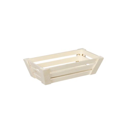 Rectangular wood tray 32,5x13,5x7cm, J826M