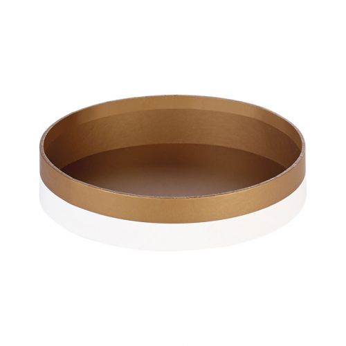 Кръгъл картонен поднос с UV печат D15,4x3,2cm, PC205PW