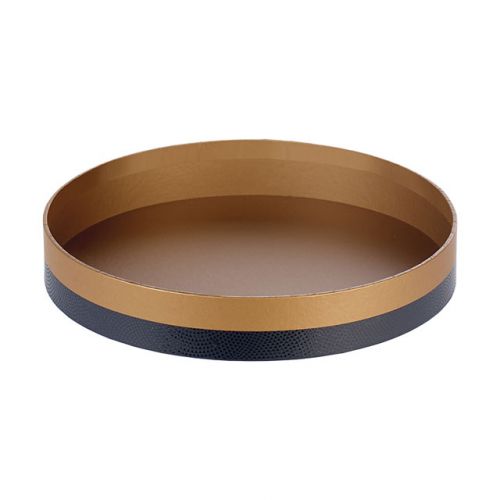 Кръгъл картонен поднос, с UV печат D15,4x3,2cm, PC195PK
