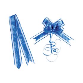 Knot to pull blue color - pack of 10 pieces, 3.2x47 cm, ACC19B