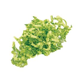 Crinckle cut shred lime green individual 10 kg box, FRISPA