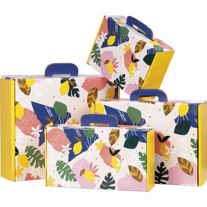 Cardboard rectangular box "CITRUS GARDEN", 25x18.5x9.5 cm, CV046S