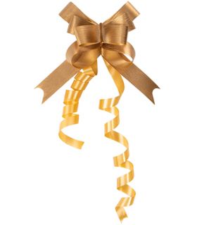 Gold Textured Pull Ribbon - Pack of 10 500x20mm, S01