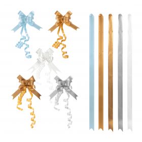 Gold Textured Pull Ribbon - Pack of 10 500x20mm, S01